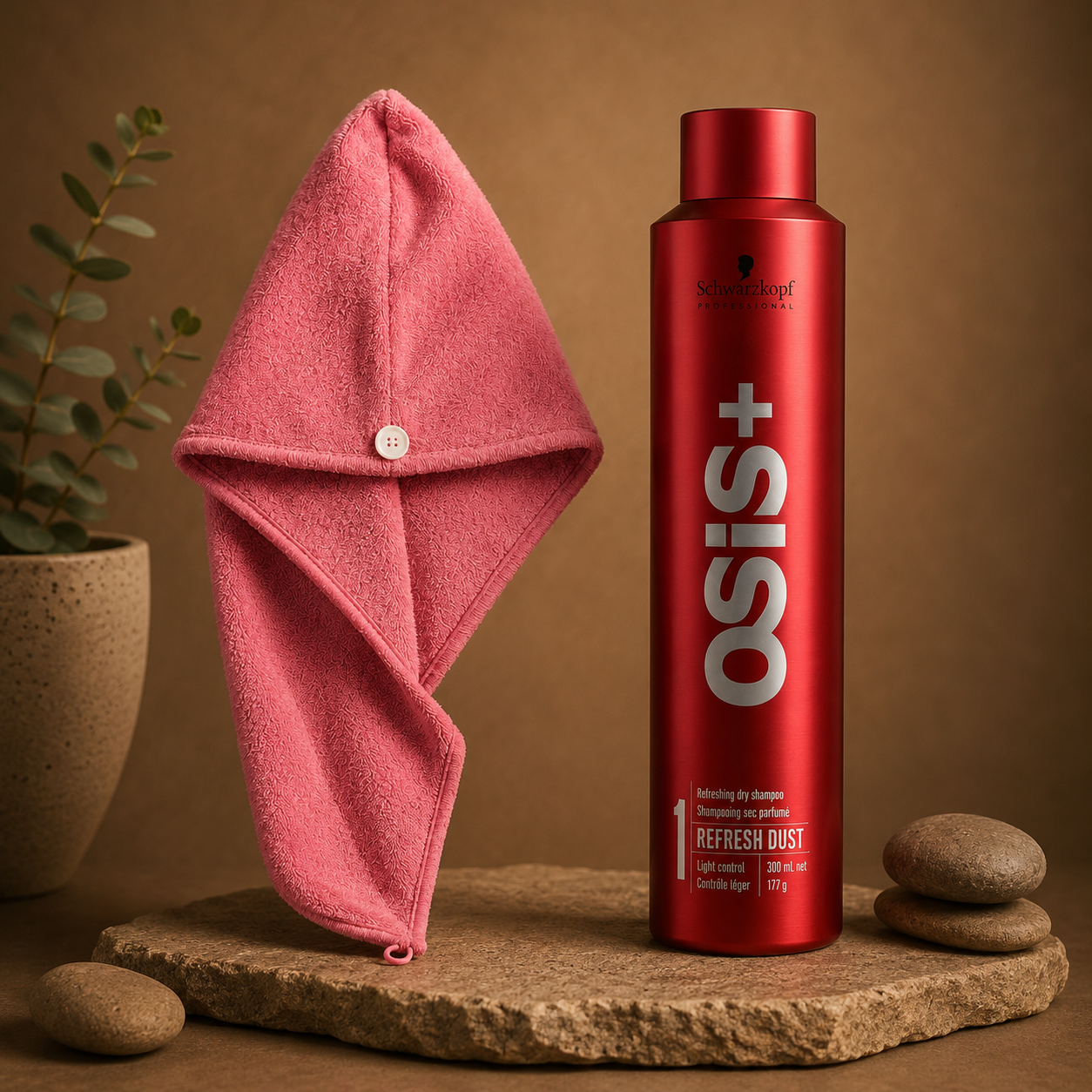 Shampoo en seco y Toalla microfibra Kit