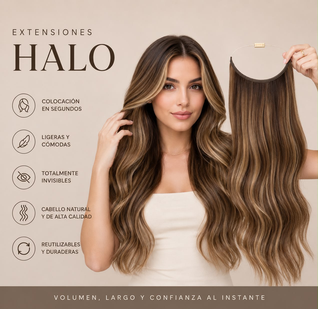 Halo Extensions 20 pulgadas
